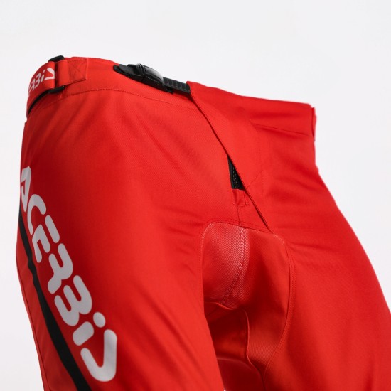 Pantalones ACERBIS MX LINEAR Lugo Red-White - Ropamotorista.com - Distribuidor Oficial Acerbis en España y Portugal