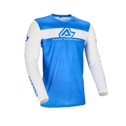 Camiseta ACERBISMX J-TRACL INC 2.0 White-Blue