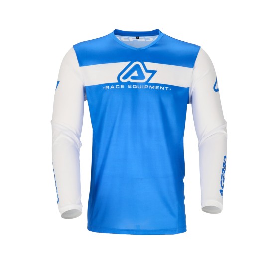 Camiseta ACERBISMX J-TRACL INC 2.0 White-Blue - Ropamotorista.com - Distribuidor Oficial Acerbis en España y Portugal
