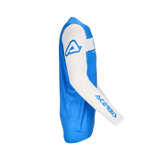 Camiseta ACERBISMX J-TRACL INC 2.0 White-Blue - Ropamotorista.com - Distribuidor Oficial Acerbis en España y Portugal