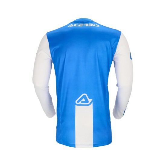 Camiseta ACERBISMX J-TRACL INC 2.0 White-Blue - Ropamotorista.com - Distribuidor Oficial Acerbis en España y Portugal