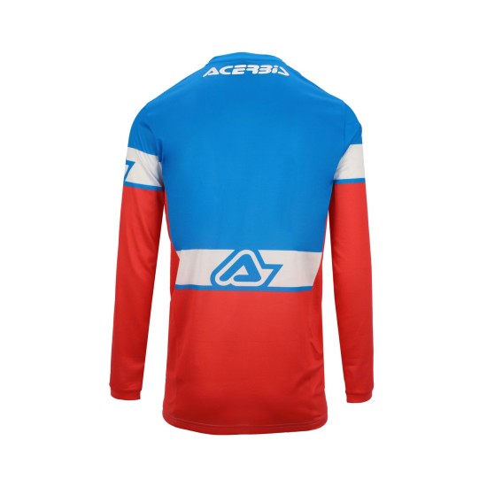 Camiseta ACERBISMX J-TRACL INC 2.0 Blue-Red - Ropamotorista.com - Distribuidor Oficial Acerbis en España y Portugal