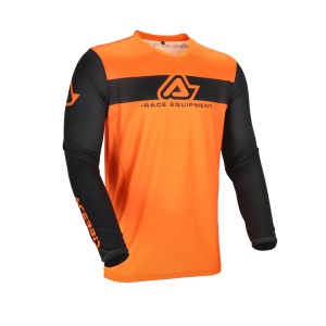 Camiseta ACERBISMX J-TRACL INC 2.0 Black-Orange - Ropamotorista.com - Distribuidor Oficial Acerbis en España y Portugal