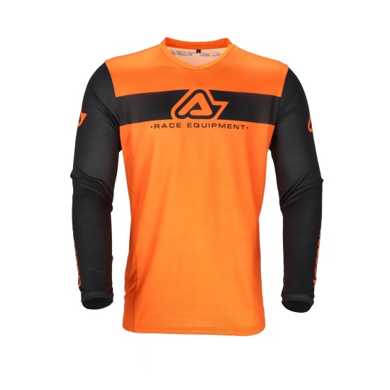 Camiseta ACERBISMX J-TRACL INC 2.0 Black-Orange - Ropamotorista.com - Distribuidor Oficial Acerbis en España y Portugal