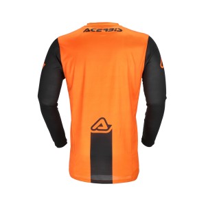 Camiseta ACERBISMX J-TRACL INC 2.0 Black-Orange - Ropamotorista.com - Distribuidor Oficial Acerbis en España y Portugal