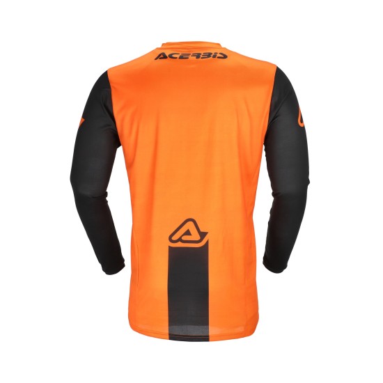 Camiseta ACERBISMX J-TRACL INC 2.0 Black-Orange - Ropamotorista.com - Distribuidor Oficial Acerbis en España y Portugal