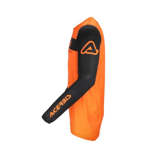 Camiseta ACERBISMX J-TRACL INC 2.0 Black-Orange - Ropamotorista.com - Distribuidor Oficial Acerbis en España y Portugal