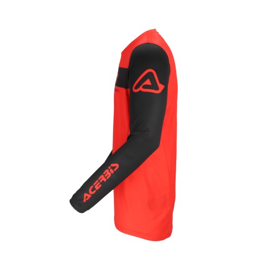 Camiseta ACERBISMX J-TRACL INC 2.0 Black-Red - Ropamotorista.com - Distribuidor Oficial Acerbis en España y Portugal