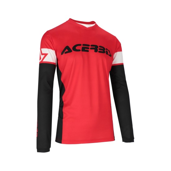 Camiseta ACERBISMX J-TRACL INC 2.0 Red-Black - Ropamotorista.com - Distribuidor Oficial Acerbis en España y Portugal