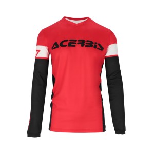 Camiseta ACERBISMX J-TRACL INC 2.0 Red-Black - Ropamotorista.com - Distribuidor Oficial Acerbis en España y Portugal