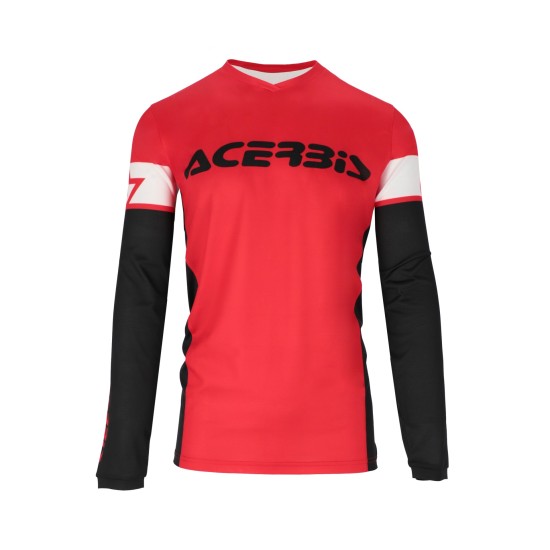 Camiseta ACERBISMX J-TRACL INC 2.0 Red-Black - Ropamotorista.com - Distribuidor Oficial Acerbis en España y Portugal
