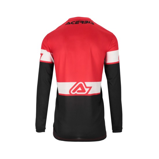 Camiseta ACERBISMX J-TRACL INC 2.0 Red-Black - Ropamotorista.com - Distribuidor Oficial Acerbis en España y Portugal