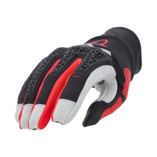 Guantes ACERBIS CE Enduro Pro Black-Red - Ropamotorista.com - Distribuidor Oficial Acerbis en España y Portugal