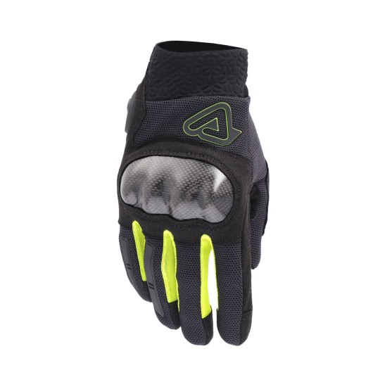 Guantes ACERBIS CE Ramsey My Vented Pro Black-Yellow - Ropamotorista.com - Distribuidor Oficial Acerbis en España y Portugal