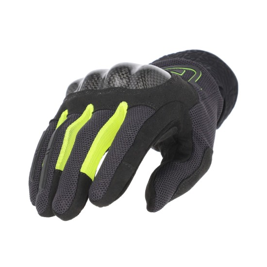 Guantes ACERBIS CE Ramsey My Vented Pro Black-Yellow - Ropamotorista.com - Distribuidor Oficial Acerbis en España y Portugal