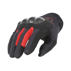 Guantes ACERBIS CE Ramsey My Vented Pro Black-Red - Ropamotorista.com - Distribuidor Oficial Acerbis en España y Portugal