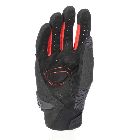 Guantes ACERBIS CE Ramsey My Vented Pro Black-Red - Ropamotorista.com - Distribuidor Oficial Acerbis en España y Portugal