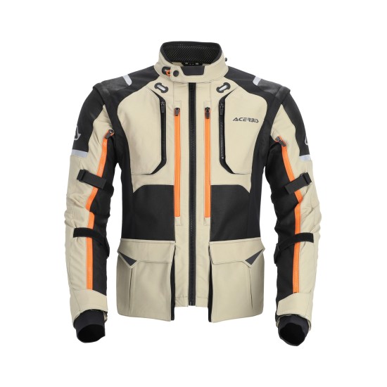 Chaqueta ACERBIS Rally Pro Beige - Ropamotorista.com - Distribuidor Oficial Acerbis en España y Portugal