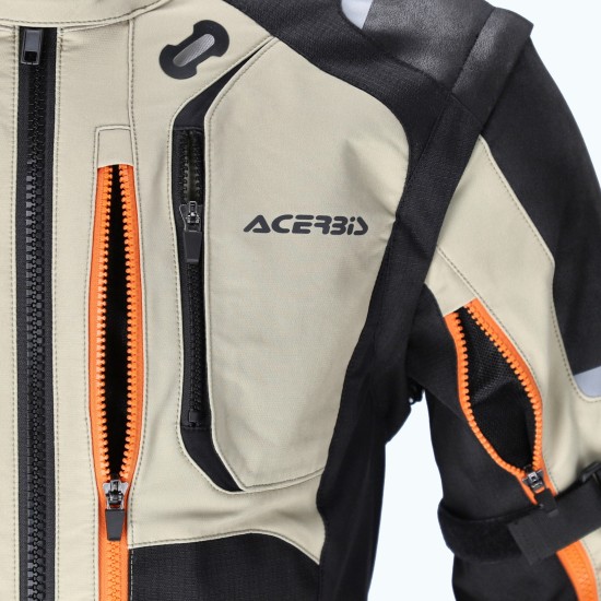 Chaqueta ACERBIS Rally Pro Beige - Ropamotorista.com - Distribuidor Oficial Acerbis en España y Portugal