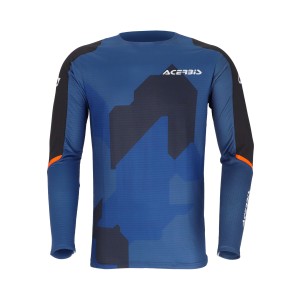 Camiseta off road ACERBIS X-Duro Winter 3.0 Blue-Orange - Ropamotorista.com - Distribuidor Oficial Acerbis en España y Portugal