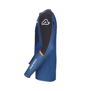 Camiseta off road ACERBIS X-Duro Winter 3.0 Blue-Orange - Ropamotorista.com - Distribuidor Oficial Acerbis en España y Portugal
