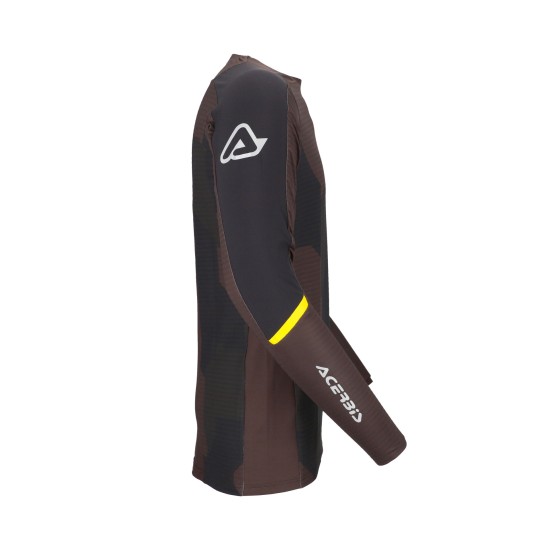 Camiseta off road ACERBIS X-Duro Winter 3.0 Black-Yellow - Ropamotorista.com - Distribuidor Oficial Acerbis en España y Portugal