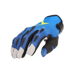 Guantes off road ACERBIS MX X-P 2.0 Azul-Amarillo - Ropamotorista.com - Distribuidor Oficial Acerbis en España y Portugal