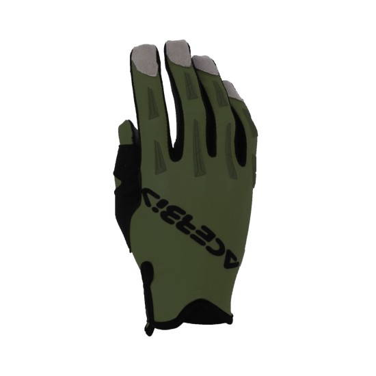 Guantes off road ACERBIS MX X-P 2.0 Verde Militar - Ropamotorista.com - Distribuidor Oficial Acerbis en España y Portugal