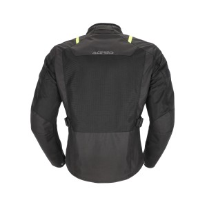 Chaqueta ACERBIS Ramsey Vented Long Black-Yellow - Ropamotorista.com - Distribuidor Oficial Acerbis en España y Portugal