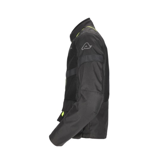 Chaqueta ACERBIS Ramsey Vented Long Black-Yellow - Ropamotorista.com - Distribuidor Oficial Acerbis en España y Portugal