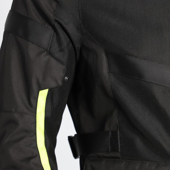 Chaqueta ACERBIS Ramsey Vented Long Black-Yellow - Ropamotorista.com - Distribuidor Oficial Acerbis en España y Portugal
