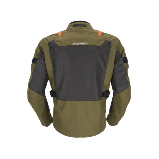 Chaqueta ACERBIS Ramsey Vented Long Green-Orange - Ropamotorista.com - Distribuidor Oficial Acerbis en España y Portugal