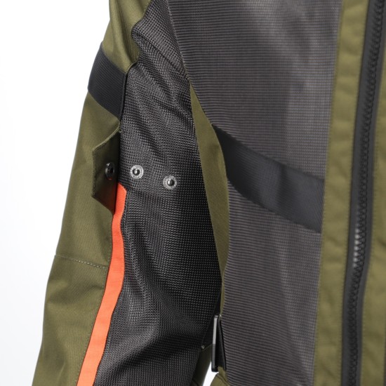 Chaqueta ACERBIS Ramsey Vented Long Green-Orange - Ropamotorista.com - Distribuidor Oficial Acerbis en España y Portugal