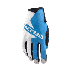 Guantes off road ACERBIS MX-P 2.0 Vented Azul-blanco - Ropamotorista.com - Distribuidor Oficial Acerbis en España y Portugal