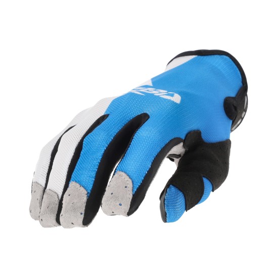 Guantes off road ACERBIS MX-P 2.0 Vented Azul-blanco - Ropamotorista.com - Distribuidor Oficial Acerbis en España y Portugal