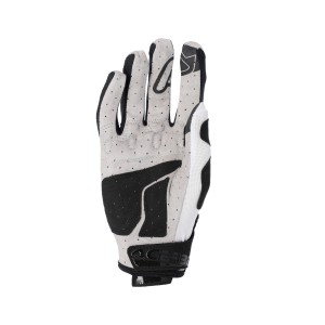 Guantes off road ACERBIS MX-P 2.0 Vented Blanco-Negro - Ropamotorista.com - Distribuidor Oficial Acerbis en España y Portugal