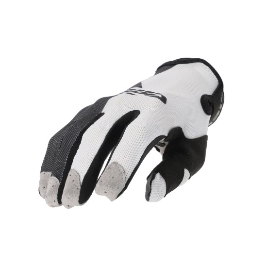 Guantes off road ACERBIS MX-P 2.0 Vented Blanco-Negro - Ropamotorista.com - Distribuidor Oficial Acerbis en España y Portugal