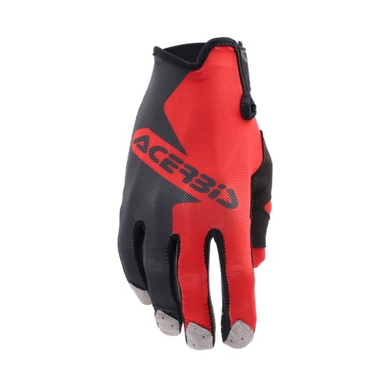 Guantes off road ACERBIS MX-P 2.0 Vented Rojo-Negro - Ropamotorista.com - Distribuidor Oficial Acerbis en España y Portugal