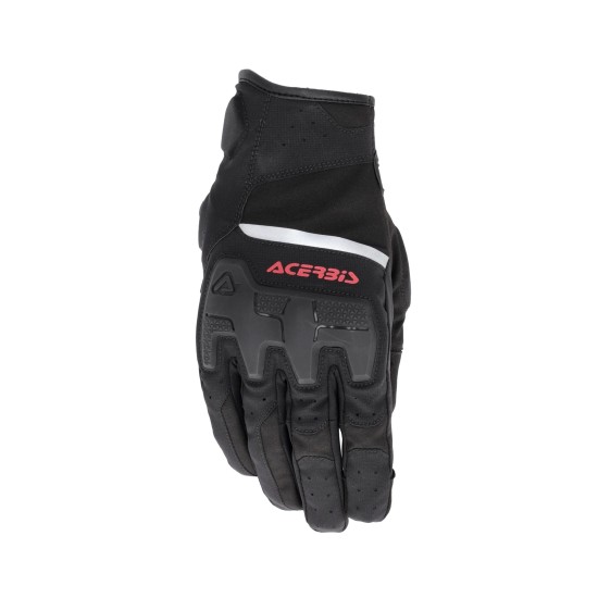 Guantes ACERBIS CE X-Street WP Black-Red - Ropamotorista.com - Distribuidor Oficial Acerbis en España y Portugal
