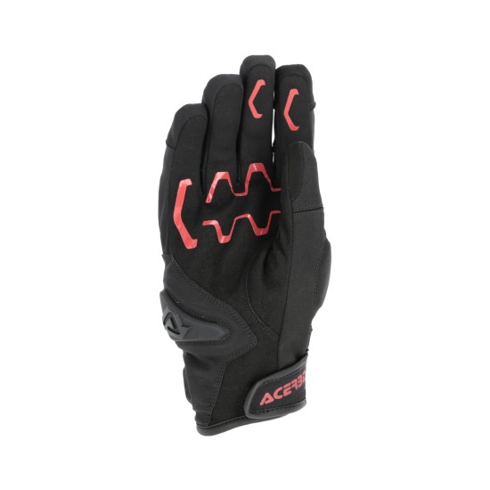 Guantes ACERBIS CE X-Street WP Black-Red - Ropamotorista.com - Distribuidor Oficial Acerbis en España y Portugal