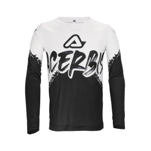 Camiseta infantil ACERBIS MX Linear KID Black-White - Ropamotorista.com - Distribuidor Oficial Acerbis en España y Portugal