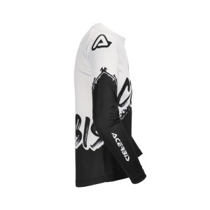 Camiseta infantil ACERBIS MX Linear KID Black-White - Ropamotorista.com - Distribuidor Oficial Acerbis en España y Portugal