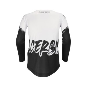 Camiseta infantil ACERBIS MX Linear KID Black-White - Ropamotorista.com - Distribuidor Oficial Acerbis en España y Portugal