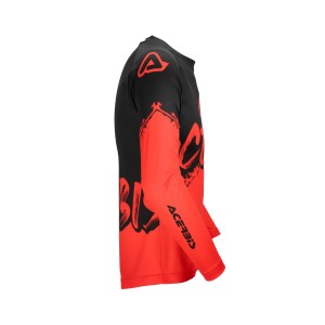 Camiseta infantil ACERBIS MX Linear KID Black-Red - Ropamotorista.com - Distribuidor Oficial Acerbis en España y Portugal