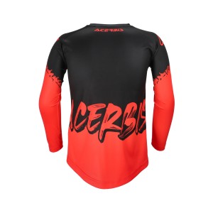 Camiseta infantil ACERBIS MX Linear KID Black-Red - Ropamotorista.com - Distribuidor Oficial Acerbis en España y Portugal