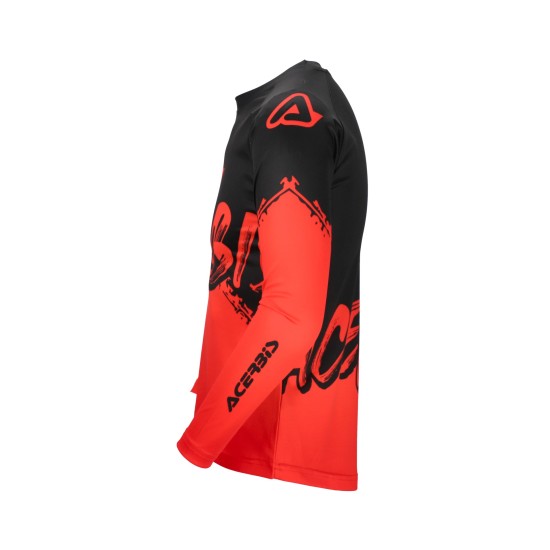 Camiseta infantil ACERBIS MX Linear KID Black-Red - Ropamotorista.com - Distribuidor Oficial Acerbis en España y Portugal