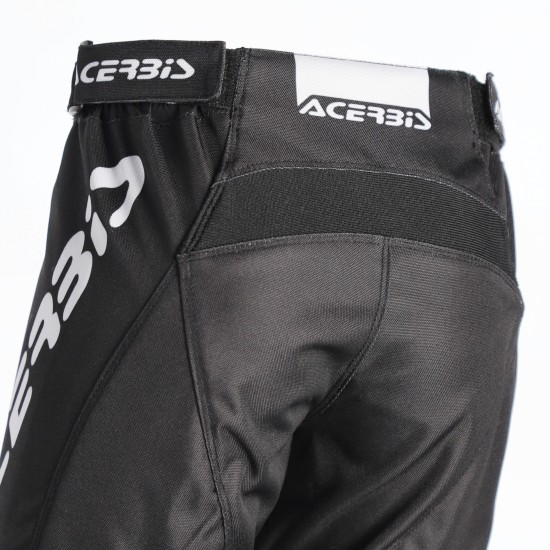 Pantalones infantikes ACERBIS MX Linear Kid Black-White - Ropamotorista.com - Distribuidor Oficial Acerbis en España y Portugal