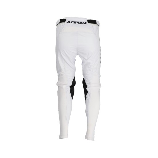 Pantalones ACERBIS MX Vented White-Black - Ropamotorista.com - Distribuidor Oficial Acerbis en España y Portugal