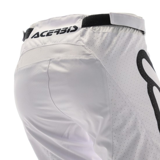 Pantalones ACERBIS MX Vented White-Black - Ropamotorista.com - Distribuidor Oficial Acerbis en España y Portugal