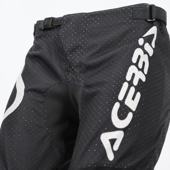 Pantalones ACERBIS MX Vented Black-White - Ropamotorista.com - Distribuidor Oficial Acerbis en España y Portugal